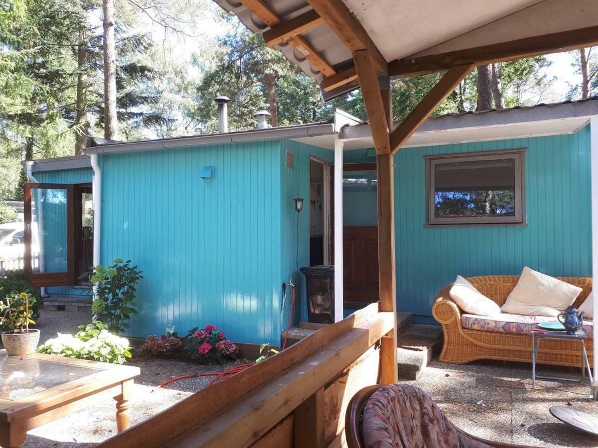 Boshuis Turquoise / Smaakvol Genieten Op De Veluwe Hoenderloo Εξωτερικό φωτογραφία