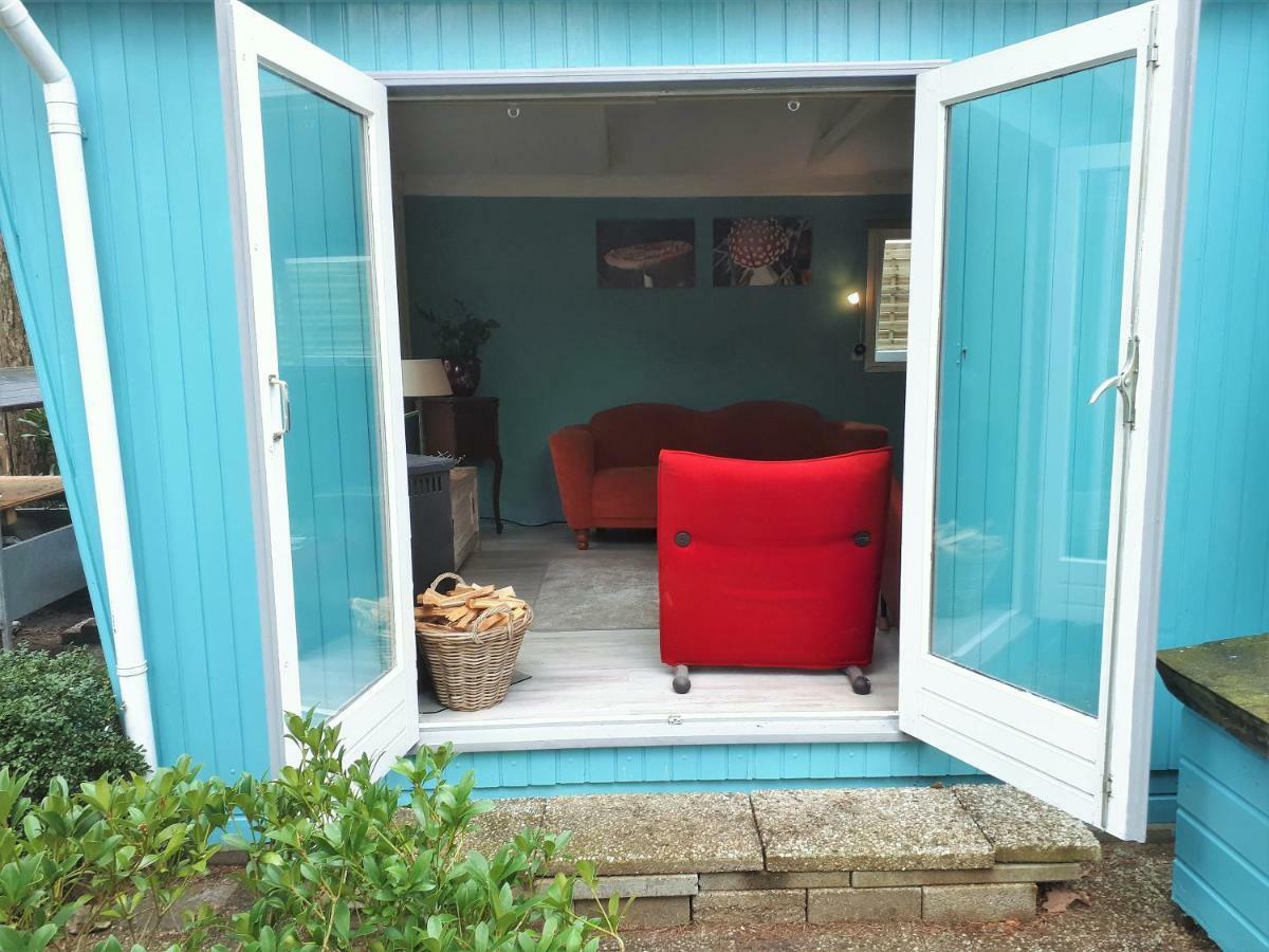 Boshuis Turquoise / Smaakvol Genieten Op De Veluwe Hoenderloo Εξωτερικό φωτογραφία