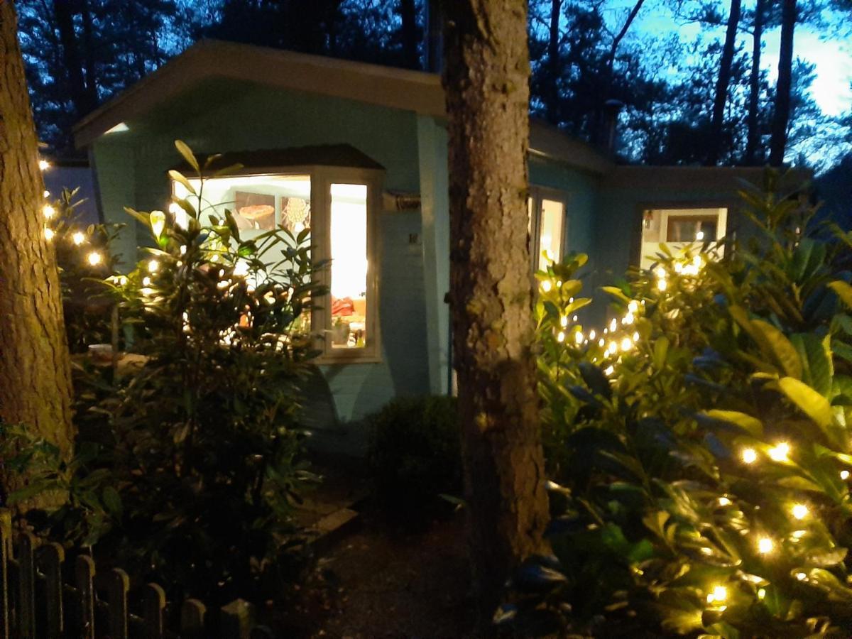 Boshuis Turquoise / Smaakvol Genieten Op De Veluwe Hoenderloo Εξωτερικό φωτογραφία